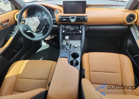 2025 Lexus Is 300 from USA, damaged, VIN JTHDA1D20S5133345